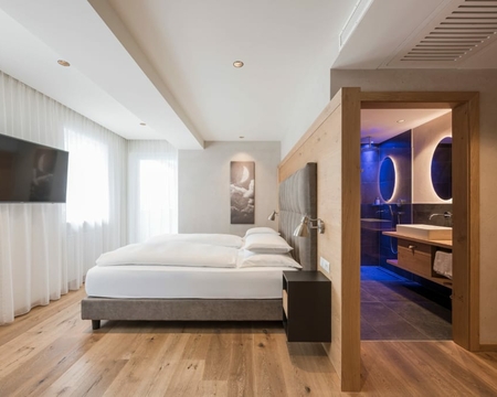 Doppelzimmer Silbermond mit Kuschelecke Doppelzimmer Silbermond