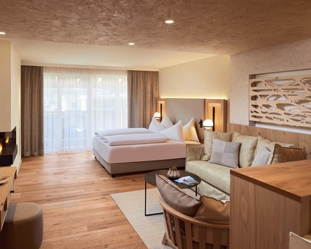 Romantikurlaub Südtirol ist besonders im Feldhof, Naturns Suite Romantik