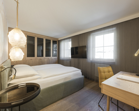 Suite Landliebe im Feldhof mit heller Einrichtung Suite Landliebe