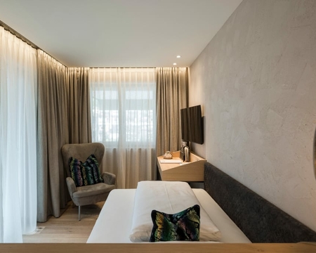 Einzel-Zimmer in Naturns für Erholung in Südtirol Einzelzimmer Spatzennest