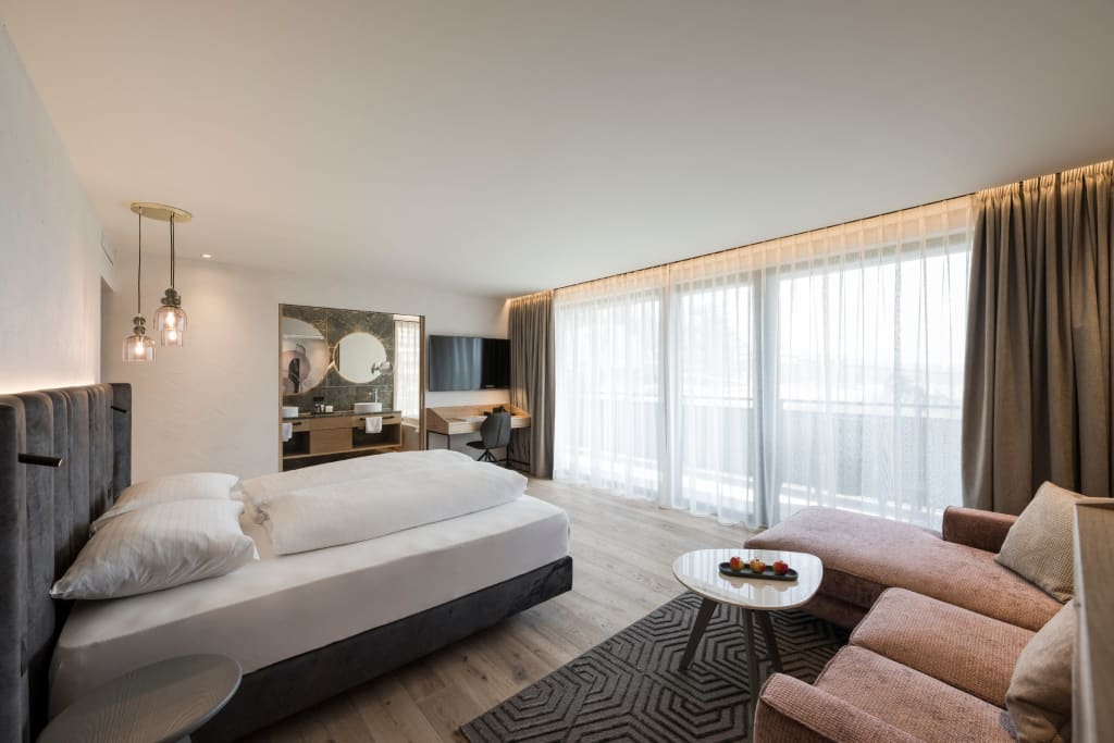 Panorama Suite im Feldhof mit zwei Schlafzimmern Suite Panorama
